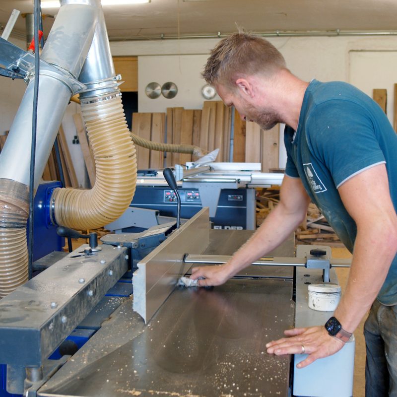 Anwendung Silbergleit Trockengleitmittel Holz-Liebling DIY