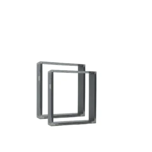 Kufen Stahlgestell Couchtisch 40cm Rohstahl