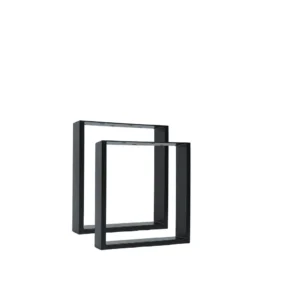 Kufen Stahlgestell Couchtisch 40cm schwarz