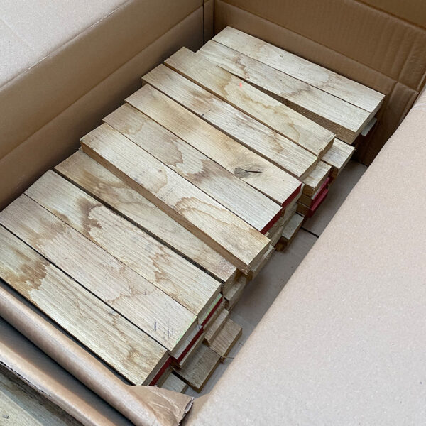 Eichenholz Riegel Bastelholz Kantel Leisten Friese 20kg sortenrein