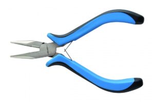 Präzisions-Flachrundzange, gerade 130 mm