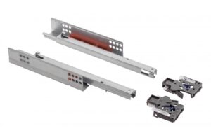 GTV GAPO Kufe Bodenaufnahme, L=450, mm, Push to Open, Teilauszug