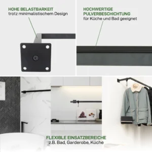 Kleiderstange_RECHTECK_Montagebeispiele