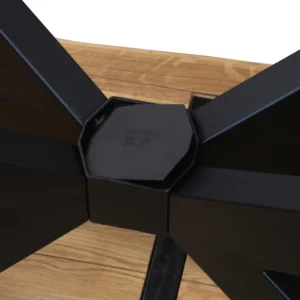 Tischgestell Kreuz für Esstisch Detail Montage