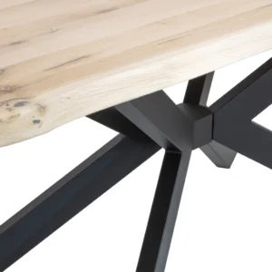 Tischgestell Kreuz für Esstisch mit Tischplatte