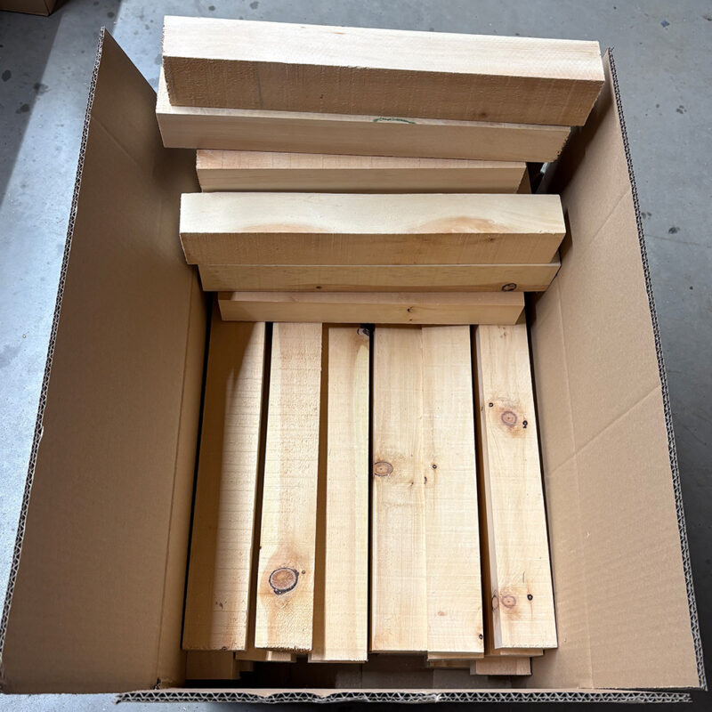 Holzreste Zirbe 20kg Zirbenholz-Reste