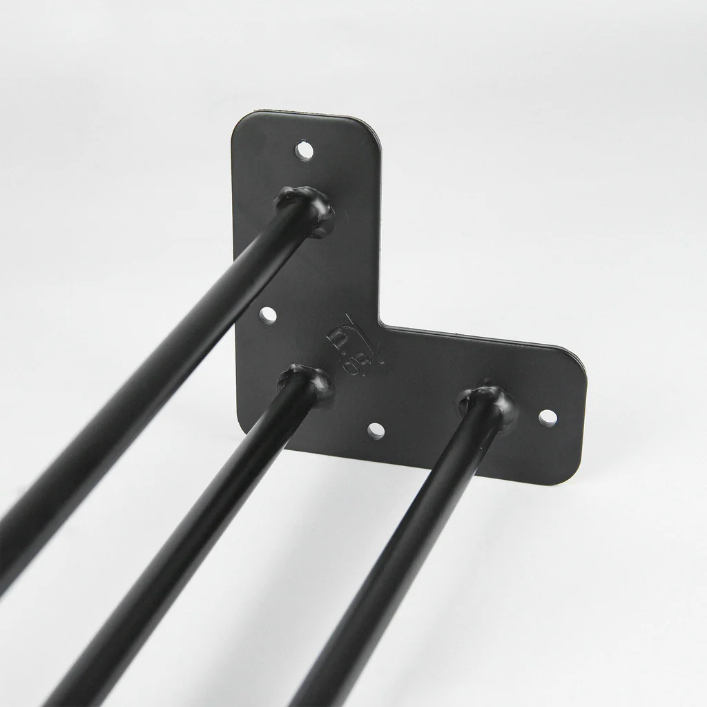 Starke 4mm Montageplatte der Hairpin Legs mit doppelseitiger Schweissnaht