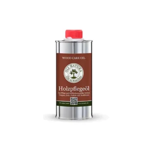 OLI-NATURA Holzpflegeöl Natur 250 ml Gebinde – Ergiebiges Holzpflegeöl zur Auffrischung von Esstischen, Möbeln und Parkett