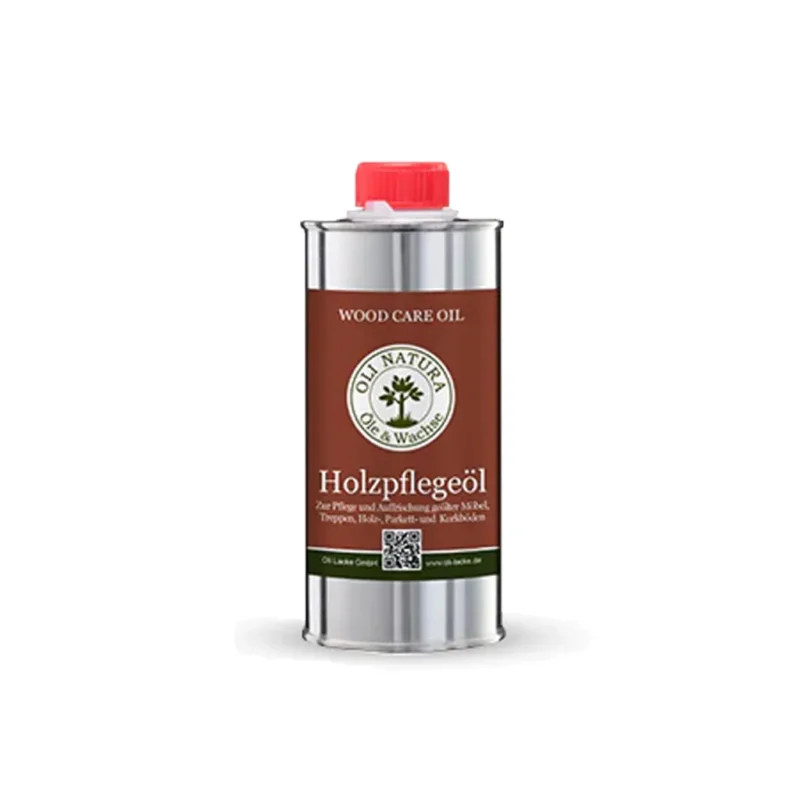 OLI-NATURA Holzpflegeöl Natur 250 ml Gebinde – Ergiebiges Holzpflegeöl zur Auffrischung von Esstischen, Möbeln und Parkett