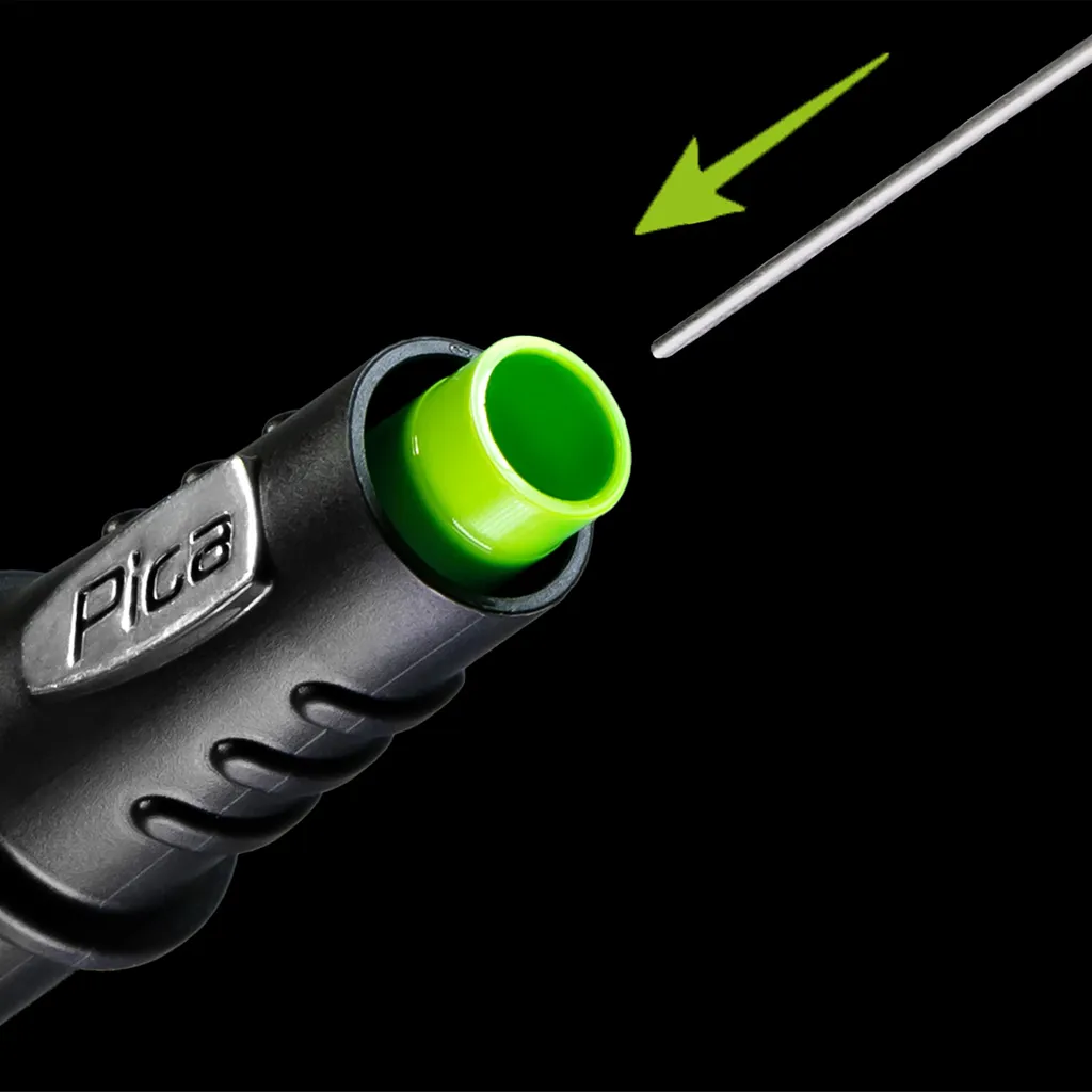 Nachfüll Mechanismus des Pica Fine Dry Druckbleistift.