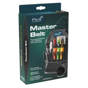 Verkaufsverpackung Pica Master Belt Bundle freigestellt auf weißem Hintergrund.
