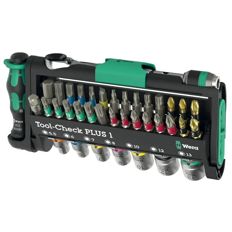 Wera Tool-Check PLUS 1 39-teiliges Werkzeug-Set freigestellt