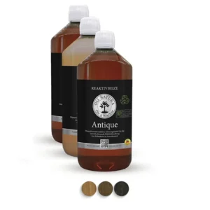 OLI-NATURA Antique Reaktivbeize 1 Liter Flasche für Eichenholz Altholzeffekt